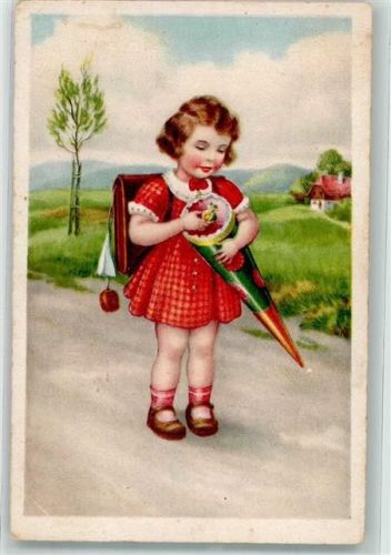 Kind Schultüte