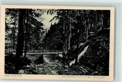 Bad Flinsberg Steinbchschlucht Wasserfall