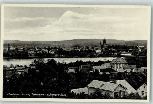 Werder Blick von der Bismarckshöhe