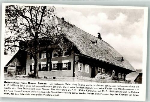 Bernau Geburtshaus Hans Thoma