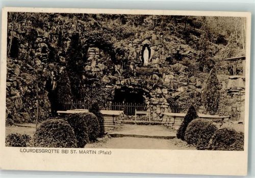 St. Martin 1928 Lourdesgrotte
