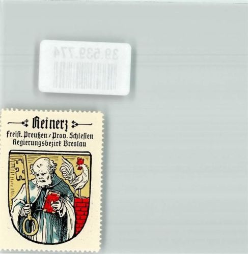 Bad Reinerz Wappen Reinerz Freist. Preußen Prov. Schlesien