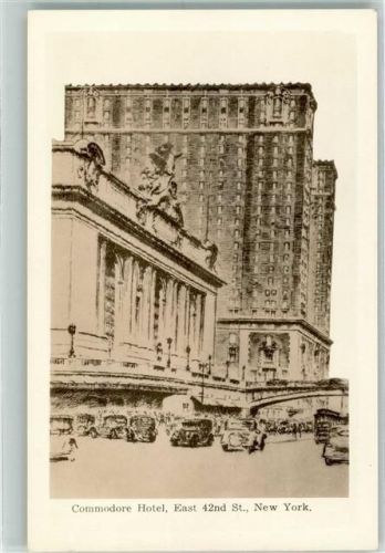 New York City Commodore Hotel East 42nd Street