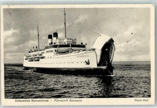 Warnemünde Trajektfährschiff Schwerin