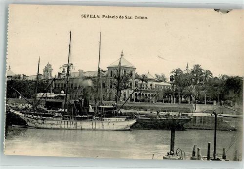 Sevilla Hafen Palacio de San Telmo