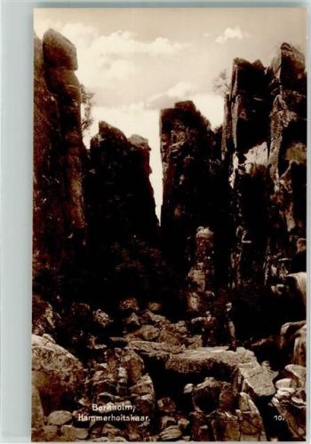Bornholm Hammerholtskaar Trinks-Bildkarte Reihe 402 Bild 10