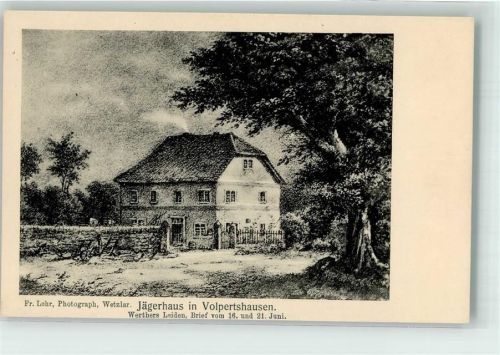 Volpertshausen Jägerhaus Foto Lehr Foto keine AK