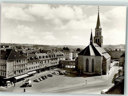 Zweibrücken Alexanderkirche Marktplatz