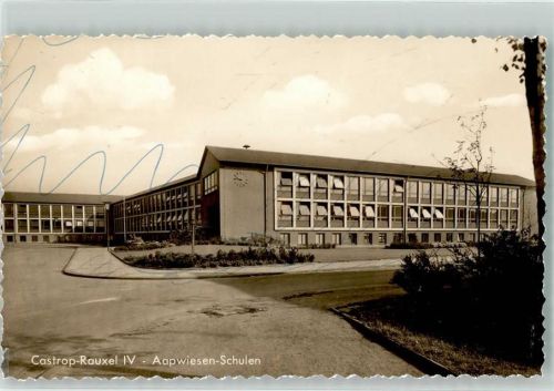 Castrop-Rauxel Aapwiesen-Schule KEINE AK Striche a.d. Bildseite