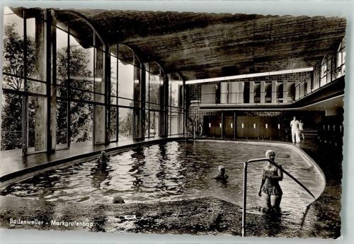 Badenweiler Markgrafenbad Schwimmbad Hallenbad Bademode Bademeister