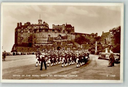 Edinburgh 1956 Schloss Bands of the Royal Scots Uniform