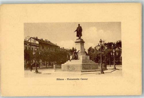 Milano Denkmal Cavour