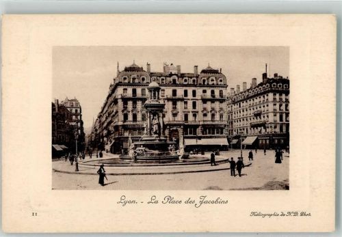 Lyon Denkmal Place des Jacobins