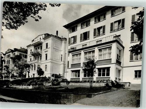 65307 W6208 Bad Schwalbach Foto AK Parkstraße Haus am Park