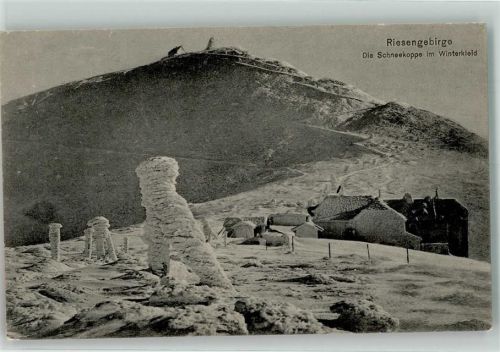 Schneekoppe Hüttenstempel Hampe-Baude