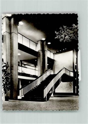 Gummersbach Treppe am Rathaus Ort handschriftlich