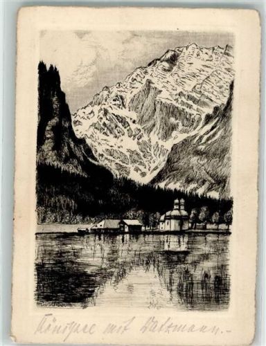 Schönau Watzmann Königssee Kapelle
