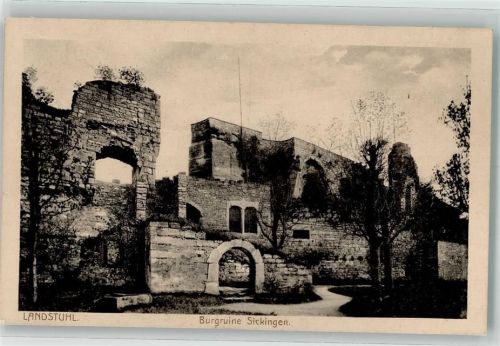 Landstuhl 1922 Burgruine Sickingen Nanstein Verlag Emil Hartmann