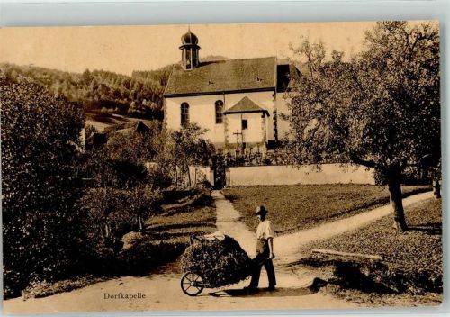 St. Georgen 1910 Dorfkapelle Bilder aus dem Schwarzwald No. 11 Ort lt. Stempel