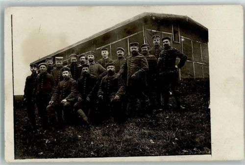 1915 13. K. W. Armee-Corps Feldmagazin 27. Inf. -Division Soldaten