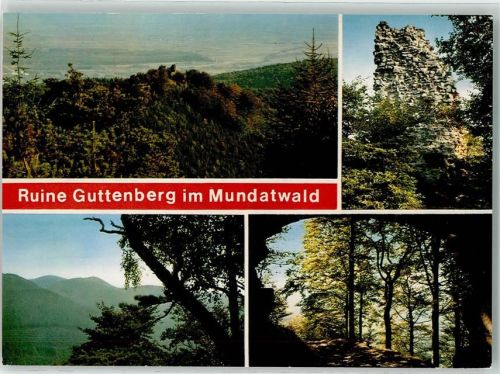 Augspurgermühle Ruine Guttenberg im Mundatwald