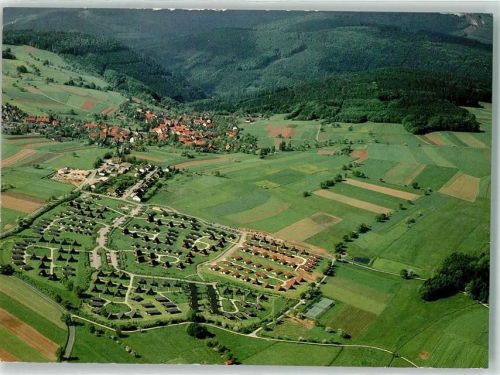 Waldkatzenbach Fliegeraufnahme vom Feriendorf Waldbrunn-Waldkatzenbach