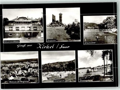 Kirkel Naturfreundehaus Schwimmbad Burgruine Campingplatz Schulungsheim