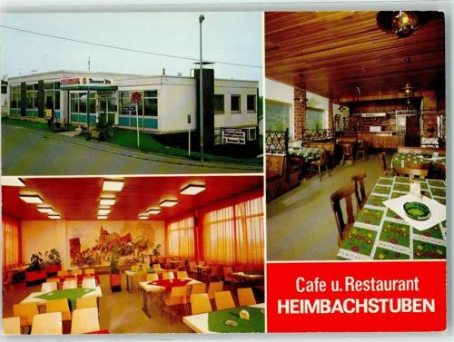 Bad Schwalbach Cafe Restaurant Gasthaus Heimbachstuben Gastraum
