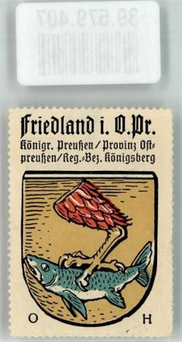 Friedland in Ostpreußen Wappen