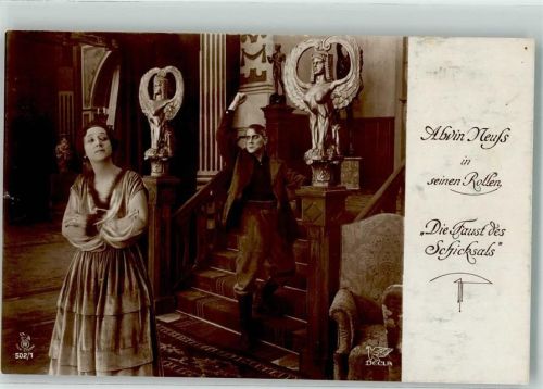 502/1 Alwin Neuls im Film Die Faust des Schicksals Film-Kunst