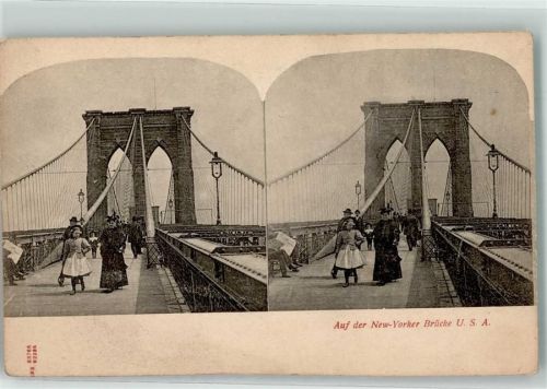 New York City New Yorker Brücke Stereo-Kate
