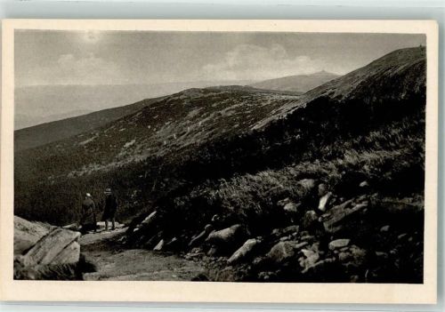 Petersdorf Heimatschutz-Postkarte Kammweg Schneegruben