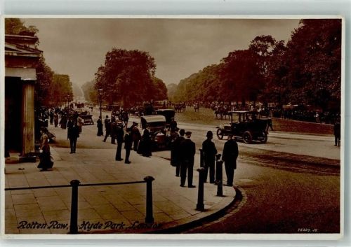 London 1915 Hyde Park Auto Oldtimer