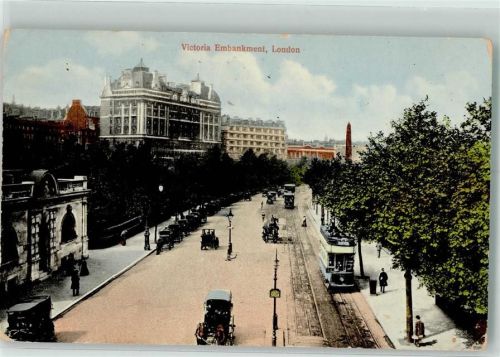 London Straßenbahn Victoria Embankment