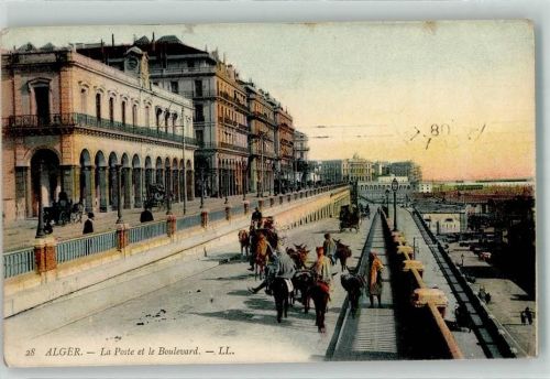 Alger 1908 Postamt Boulevard