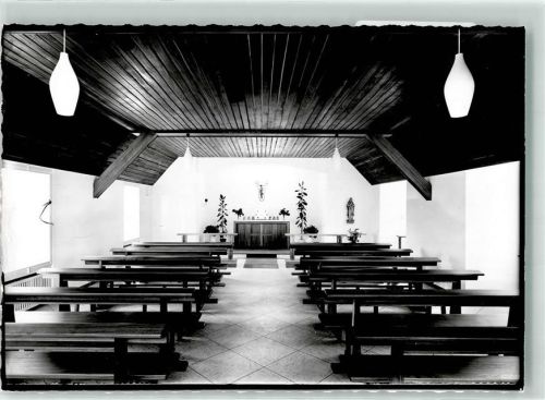 Beelen Krankenhaus Kapelle Foto Original aus Archiv eines Ansichtskartenverlags Ort handschriftlich