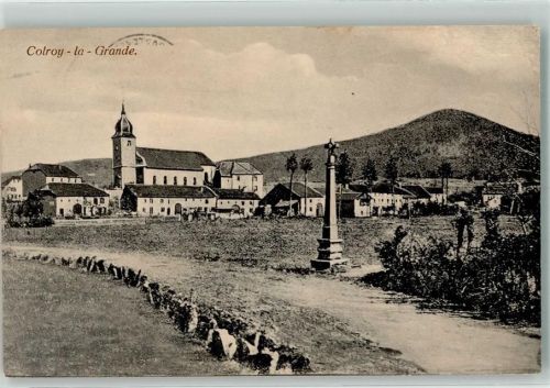 Colroy-la-Grande 1916 Denkmal Kirche Feldpost WK I 39.Res.Div.