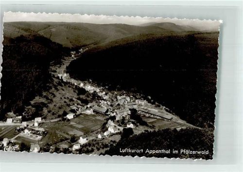 Appenthal Fliegeraufnahme vom Ort im Elmsteiner Tal