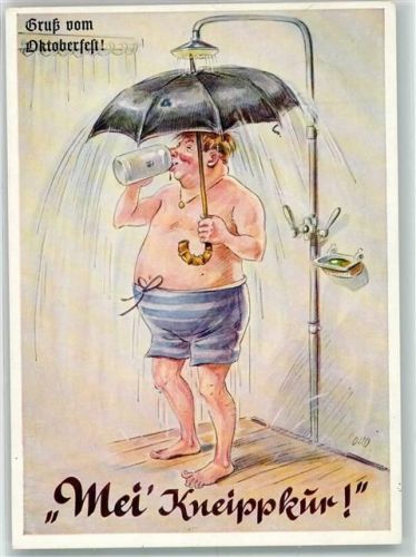 Humor Bierkrug Mei Kneippkur Verlag Lengauer Nr.3112