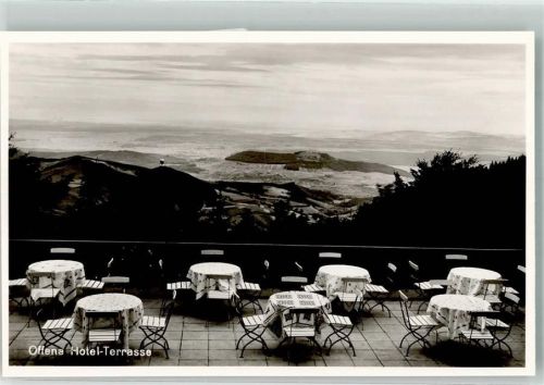 Schauinsland Berghotel Sauerer Offene Terrasse