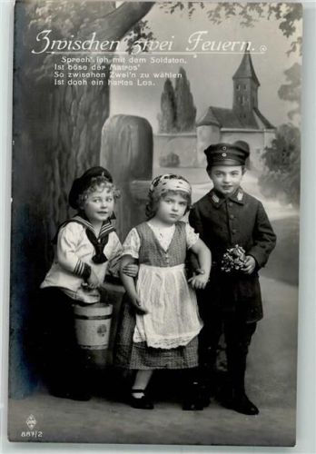Zwischen zwei Feuern Matrosenanzug K. Juno. B. 887/2 Kinder in Uniform 1922