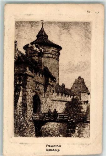 Nürnberg sign. Matthes A. Frauentor
