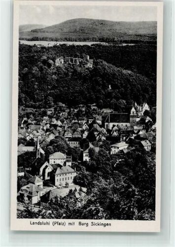 Landstuhl Burg Sickingen Vogelschau
