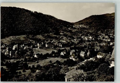 Badenweiler Oberweiler beschnitten Foto AK