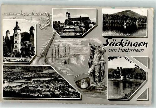 Bad Säckingen Fridolinsmünster Schloss Bergsee