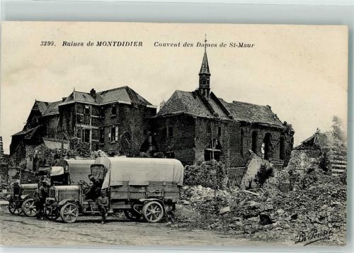 Montdidier WK I LKW Kirche