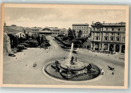 Roma Straßenbahn Bahnhof Piazza dell´ Esedra