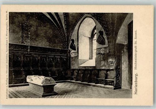Marienburg Schloss Hochmeistergruft St. Annen