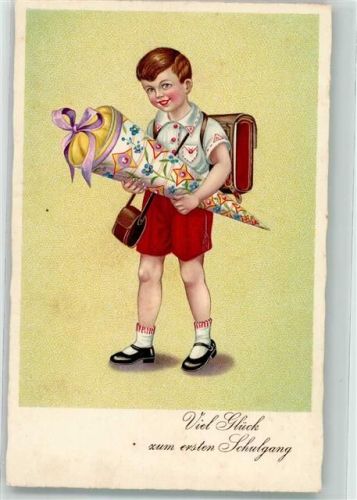 Kind Schultüte