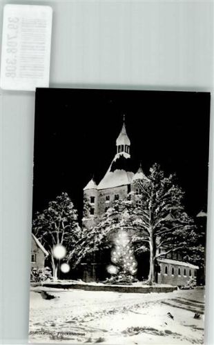 Warendorf Kirche Winter Foto Original aus Archiv eines Ansichtskartenverlags Ort handschriftlich